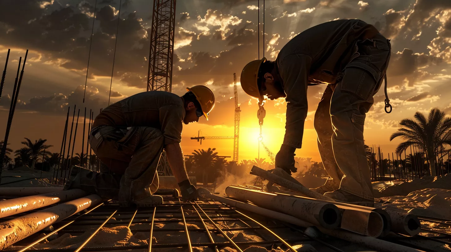 فريق هندسي سعودي ينفذ مشروع على أرض الواقع